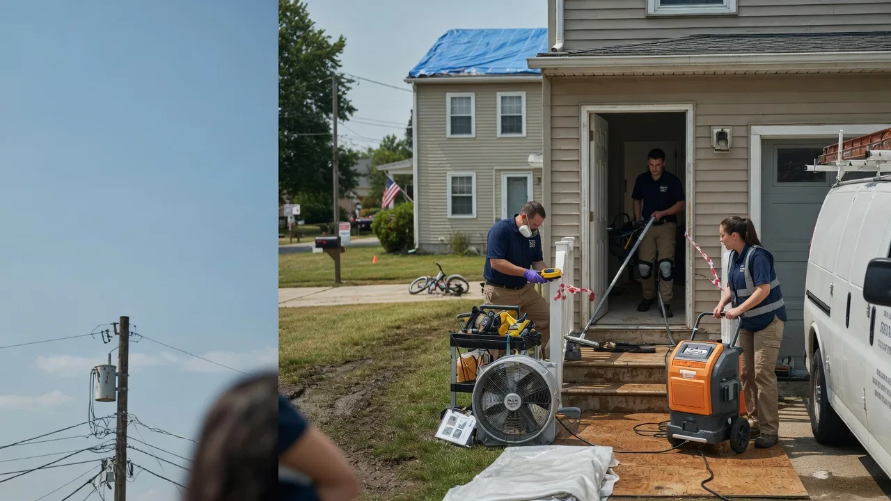 Water Damage Repair in Mount Tabor, NJ near me